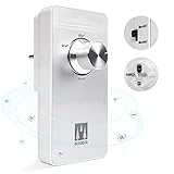 Generador de ozono Purificador de aire, esterilizador asesino de olores, para habitaciones, baño, mascotas, formaldehído y olor, alta eficiencia - blanco